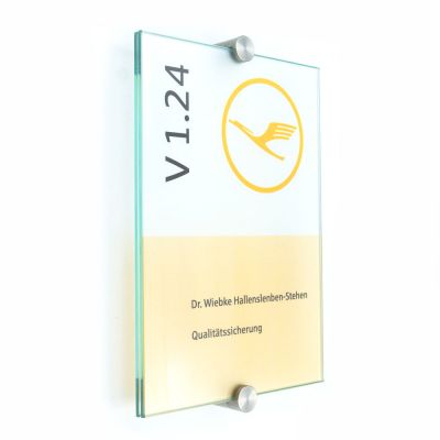 Türschild VITRUM